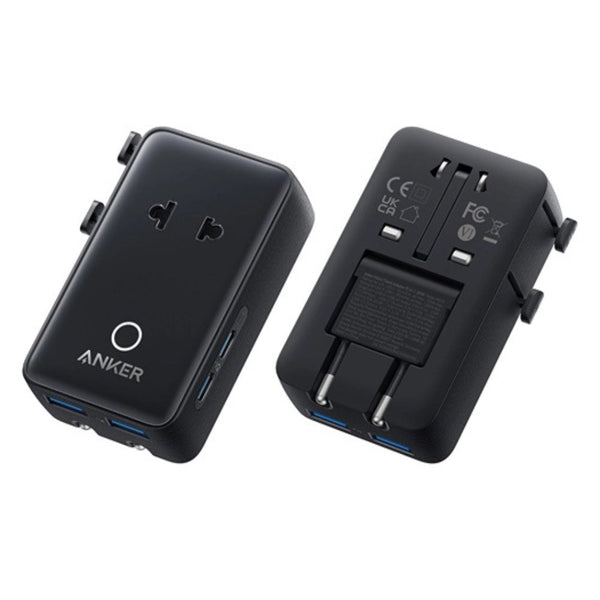 Anker Nano 5-in-1 20W travel adapter with universal plugs and USB-C fast charging A9215311 Qatar