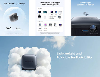 Anker Nano Charger 45W with USB-C Cable B2692K11 available in Qatar