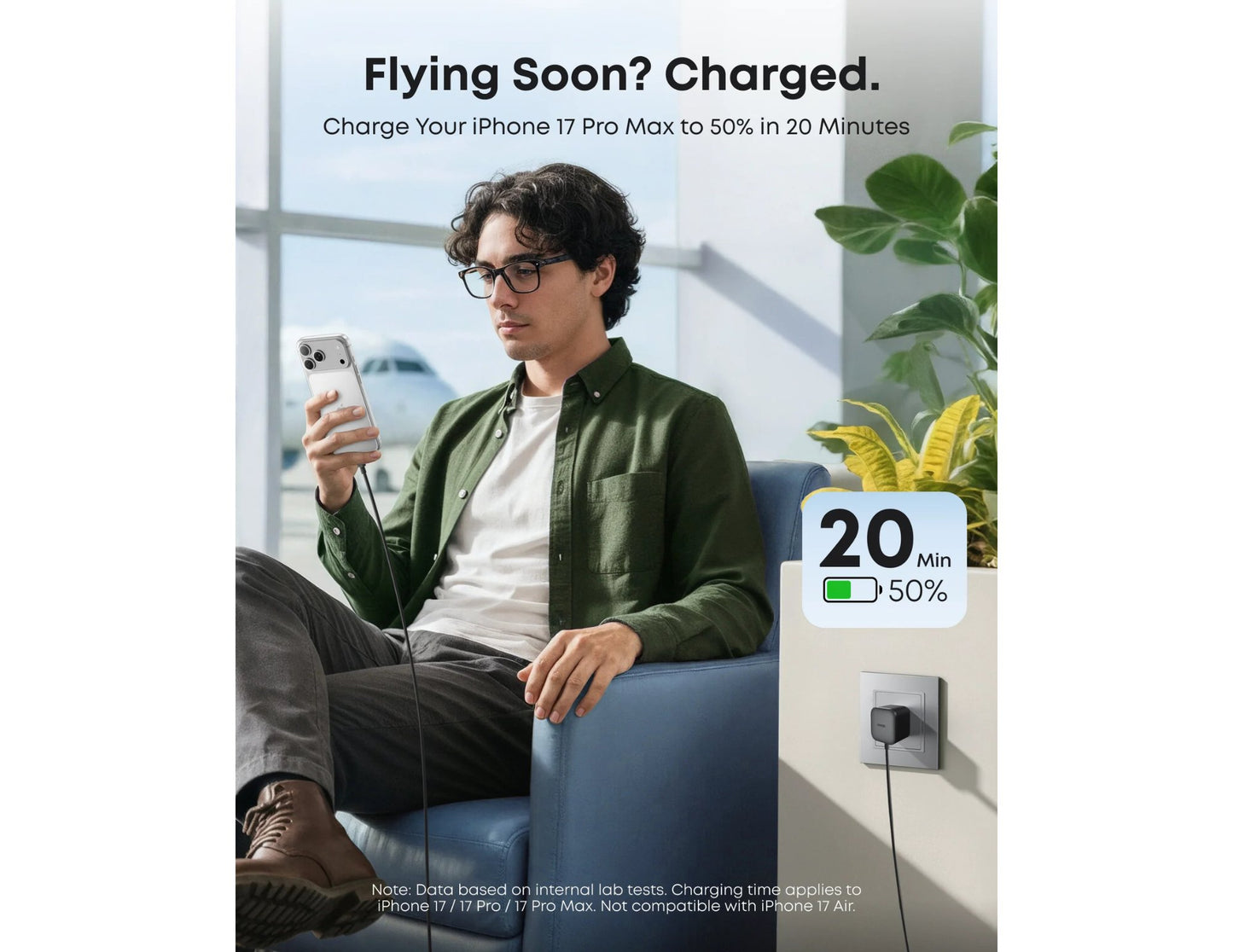 Anker Nano Charger 45W with USB-C Cable B2692K11 available in Qatar