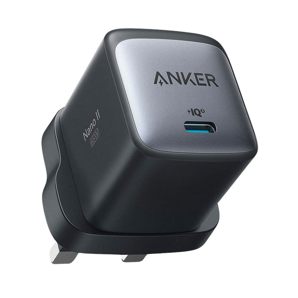Anker Nano II 65W GaN USB-C fast charger A2663K11 Black for laptops and smartphones Qatar