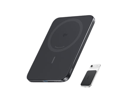 Anker Nano Power Bank A1665H11 5K MagGo Slim with Qi2 wireless fast charging Qatar