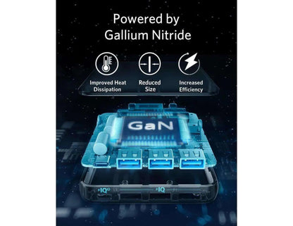 Anker 543 PowerPort Atom III Slim 65W 4-port GaN charger A2045K11, Thabthaba Store Qatar