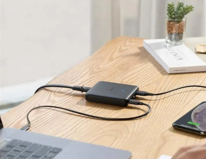 Anker 543 PowerPort Atom III Slim 65W 4-port GaN charger A2045K11, Thabthaba Store Qatar