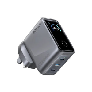 Anker Prime 160W 3-port USB-C charger with smart display and 140W single-port output Qatar