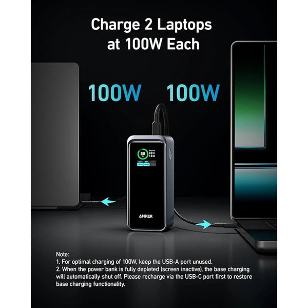 Anker Prime 20000mAh 200W power bank dual USB-C 100W smart display A1336011 Qatar