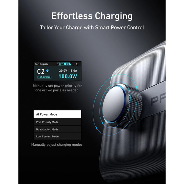 Anker Prime 250W GaNPrime 6-Port Desktop Charger with LCD Display Qatar