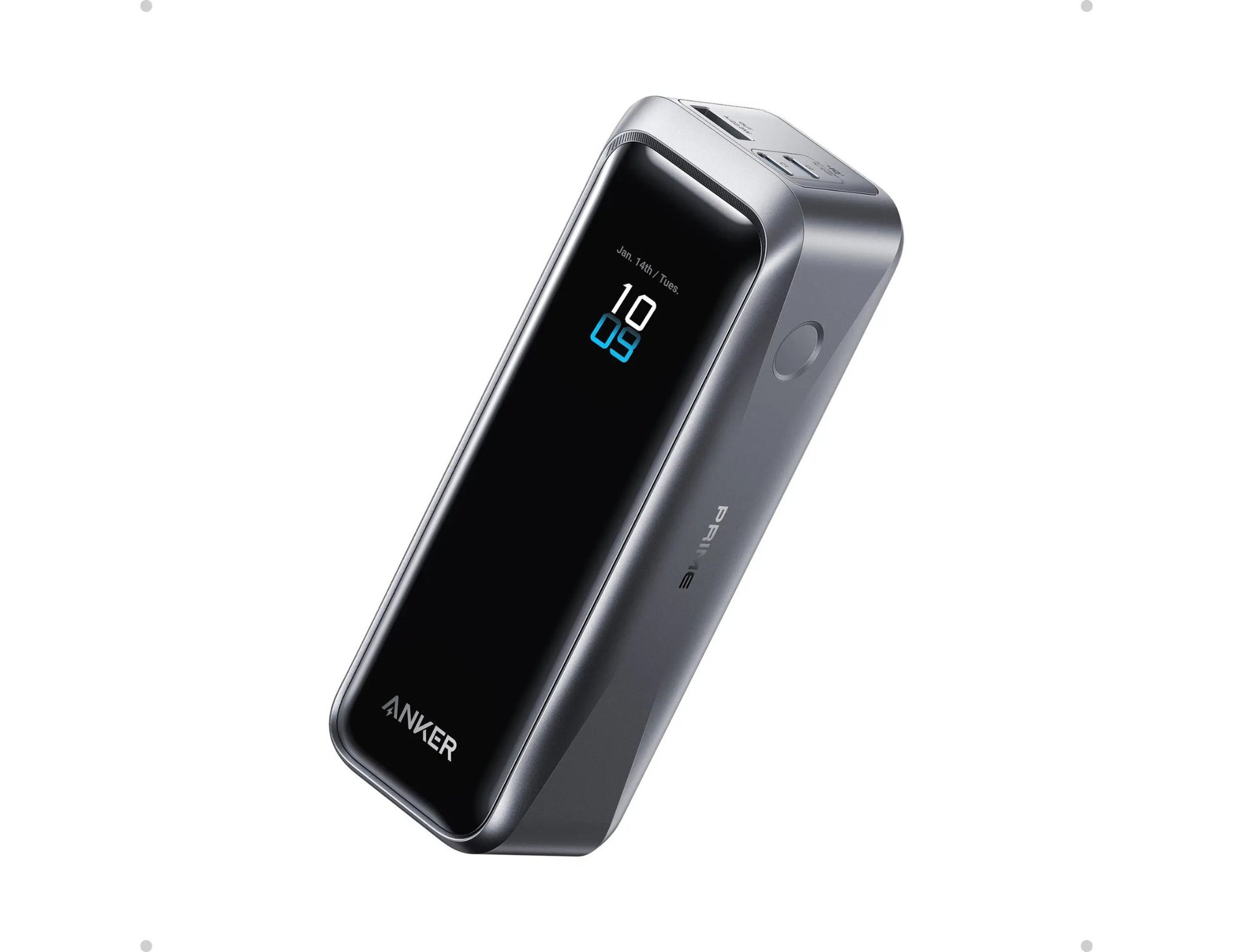 Anker Prime Power Bank 20K 220W with 140W fast charging and TSA-approved battery.