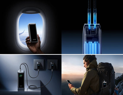 Anker Prime Power Bank 26K 300W A110AH11 with smart display at Thabthaba Store Qatar.