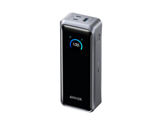 Anker Prime Power Bank 26K 300W with 140W fast charging smart display and app control.