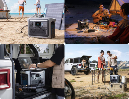 Anker Solix C1000 portable power station 1056Wh 1800W HyperFlash solar-ready Qatar