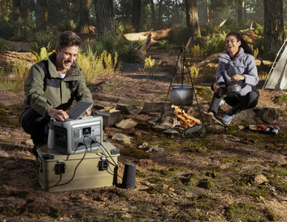 Anker Solix C800 768Wh portable power station with 1200W output and app control at Thabthaba Store Qatar.