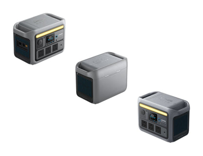 Anker Solix C800 768Wh portable power station with 1200W output and app control at Thabthaba Store Qatar.