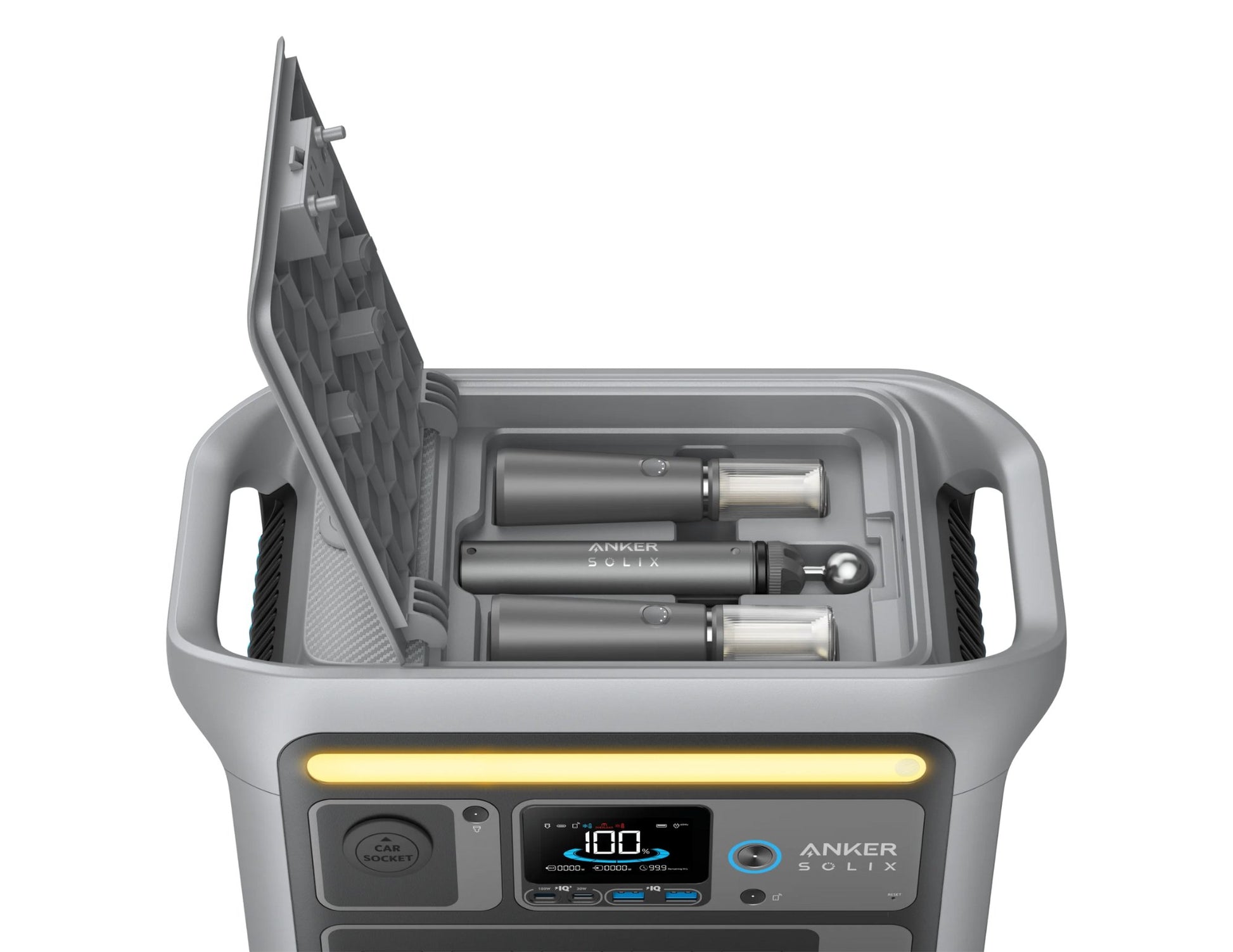 Anker SOLIX C800 Plus portable power station 768Wh 1200W Dark Gray A17542Z1