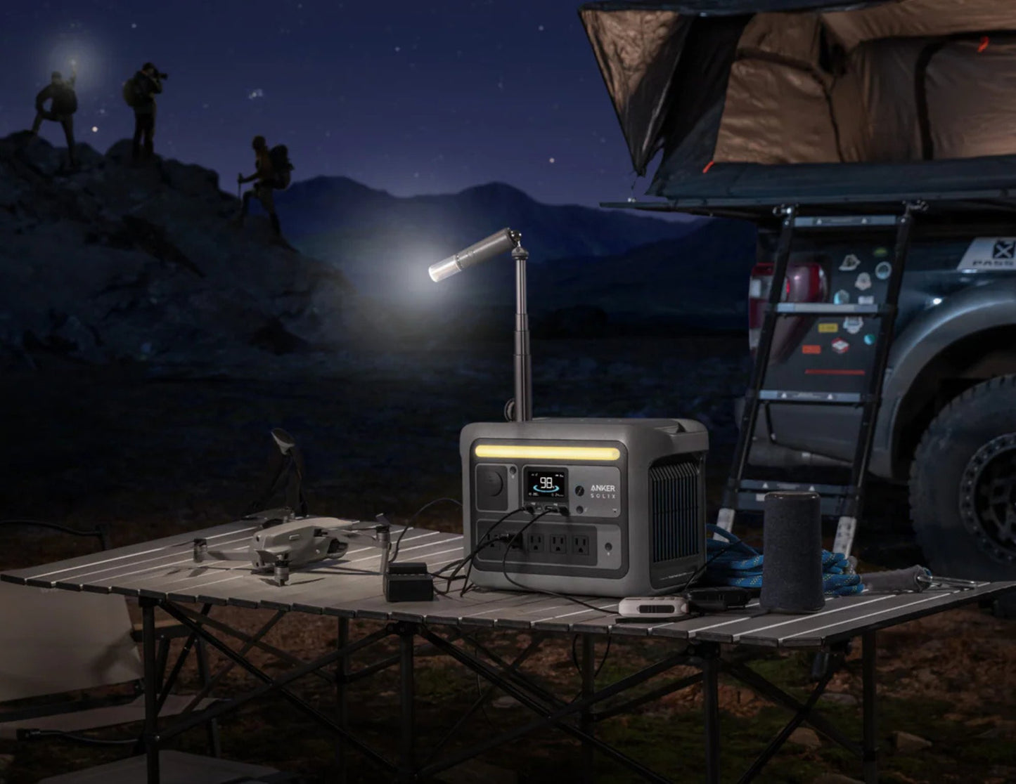 Anker SOLIX C800 Plus portable power station 768Wh 1200W Dark Gray A17542Z1