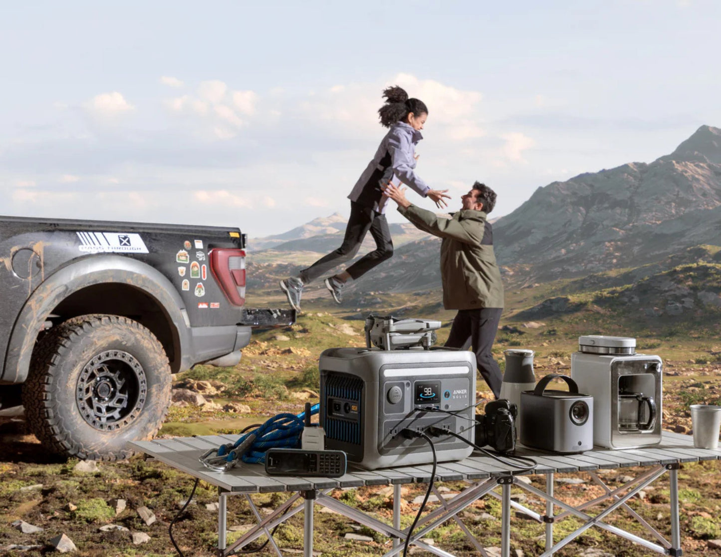 Anker SOLIX C800 Plus portable power station 768Wh 1200W Dark Gray A17542Z1