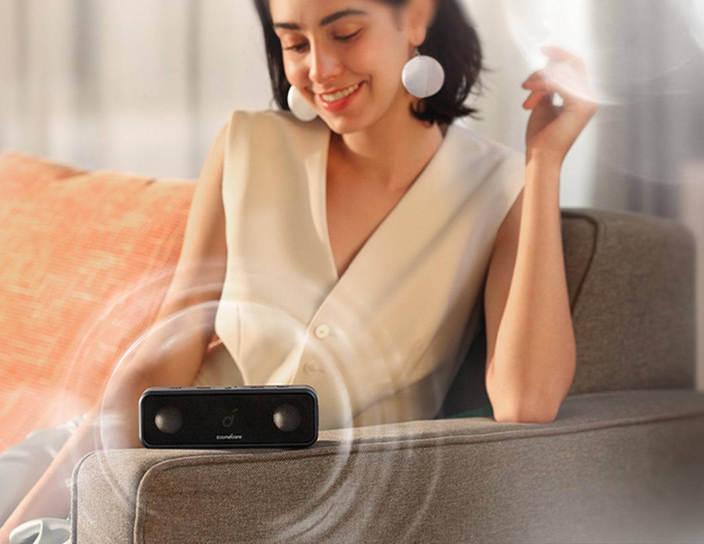 Anker Soundcore 3 portable waterproof Bluetooth speaker black with 16W stereo sound