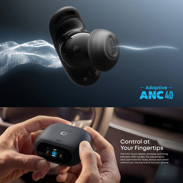 Anker Soundcore Liberty 5 Pro noise cancelling earbuds Midnight Black with AI clear calls Qatar