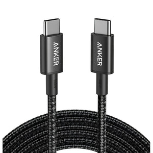 Anker USB-C to USB-C 60W Braided Cable 6ft Black A8753H11 Qatar