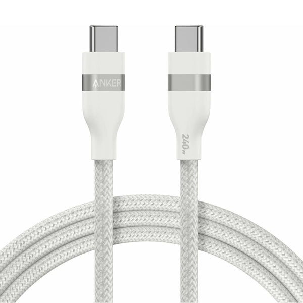 Anker 240W USB-C to USB-C 6ft upcycled braided cable with 30000+ bend lifespan Qatar