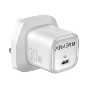 Anker Zolo 30W GaN USB-C PD 3.0 Fast Charger White A2698K21 Qatar