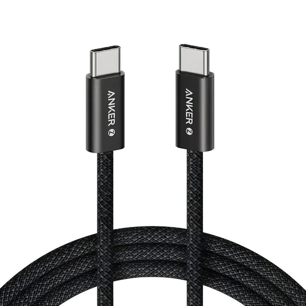 Anker Zolo USB-C to USB-C 240W Braided Cable 6ft Black A8060H12 Qatar