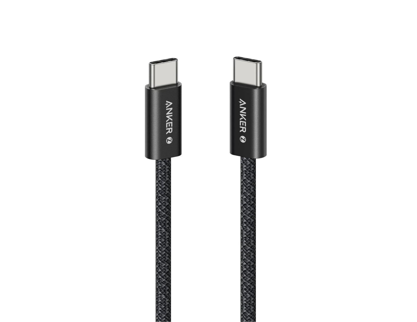 Anker Zolo USB-C to USB-C 240W braided fast charging cable black in Qatar