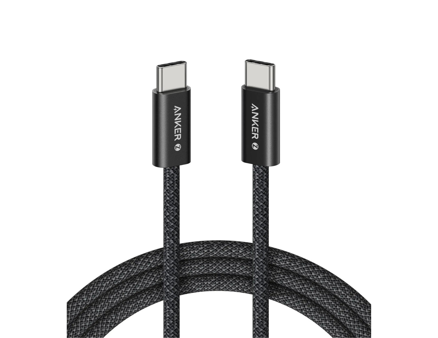 Anker Zolo USB-C to USB-C 240W braided fast charging cable black in Qatar