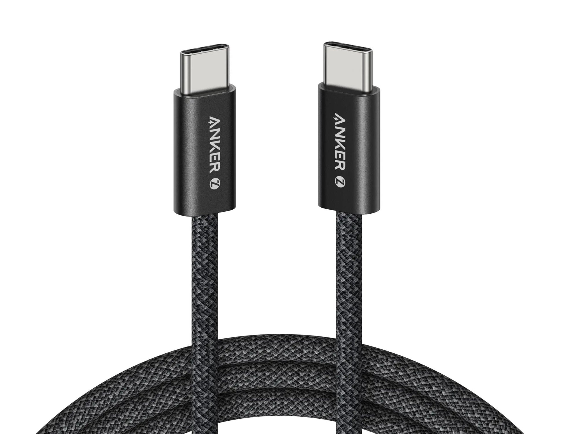 Anker Zolo USB-C to USB-C 240W 6ft braided fast charging cable A8060 black Qatar