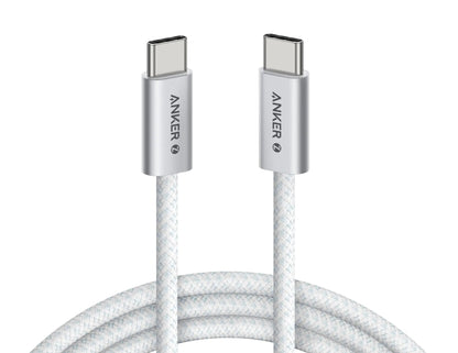 Anker Zolo USB-C to USB-C 240W 6ft braided fast charging cable A8060 black Qatar