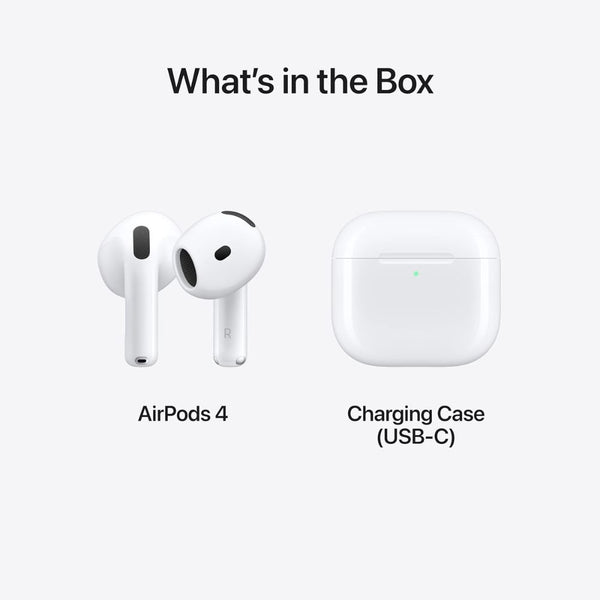 Apple AirPods 4 wireless earbuds with H2 chip and Personalised Spatial Audio Qatar