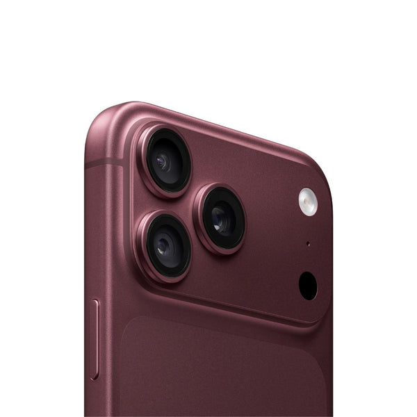 Apple iPhone 18 Pro Max 512GB Burgundy with 6.9-inch Super Retina XDR display and 48MP Pro Fusion camera system in Qatar