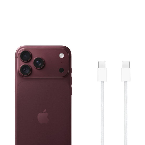 Apple iPhone 18 Pro Max 512GB Burgundy with 6.9-inch Super Retina XDR display and 48MP Pro Fusion camera system in Qatar