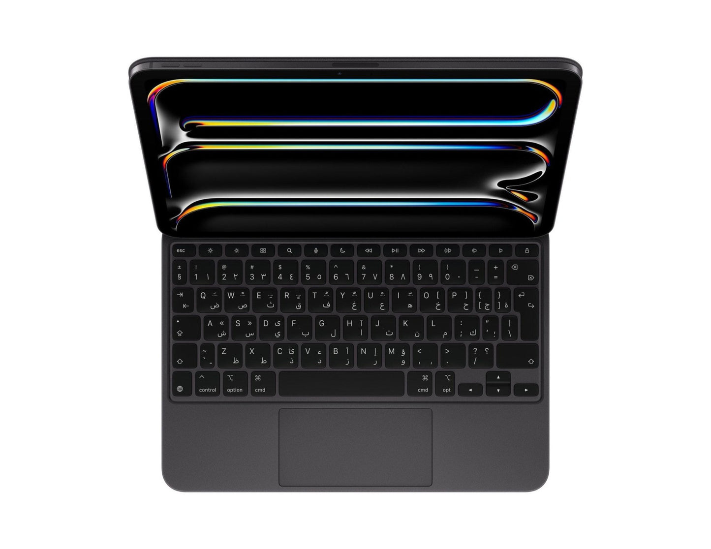 Apple Magic Keyboard iPad Pro 11-inch M4 Arabic Black with trackpad, Thabthaba Store Qatar