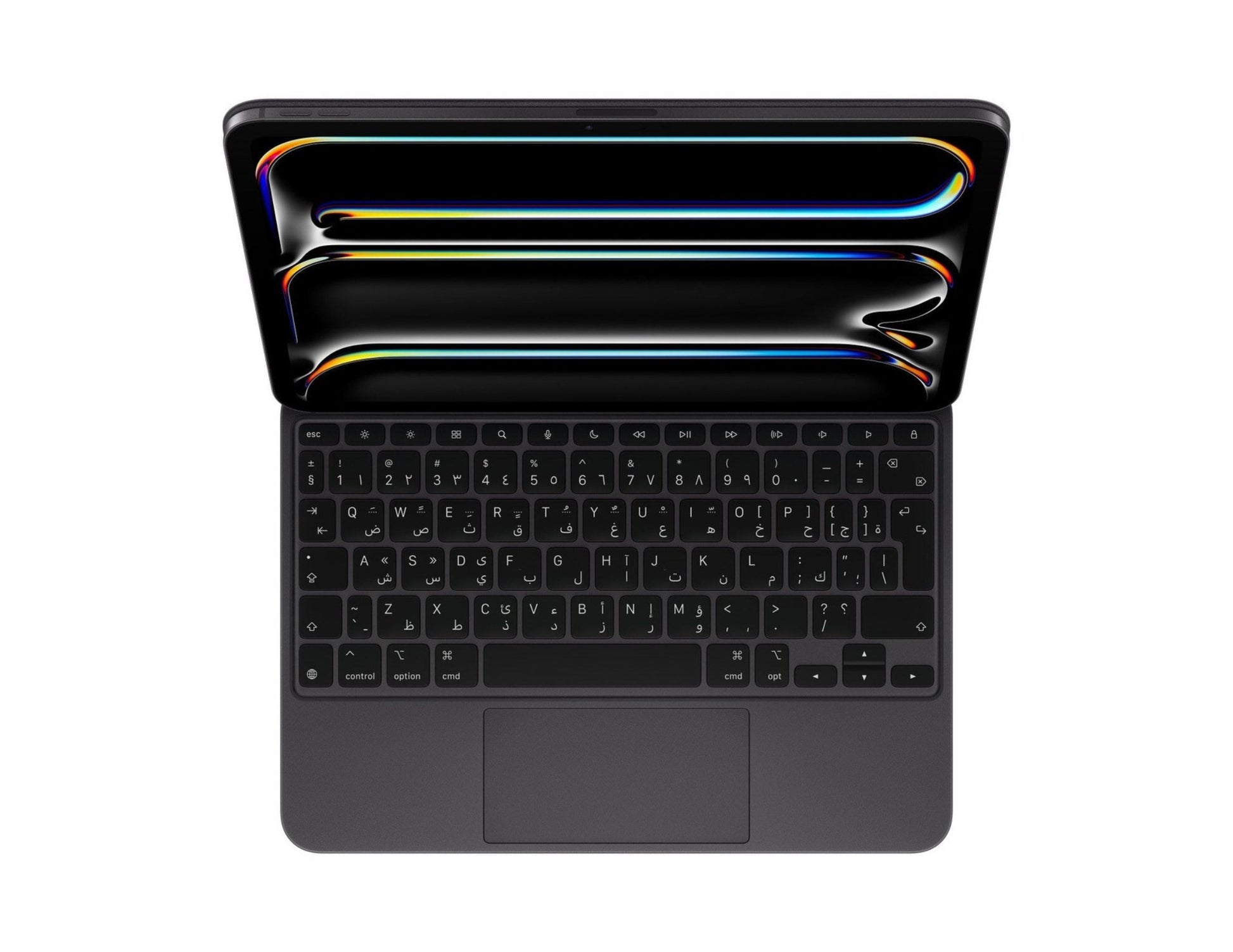 Apple Magic Keyboard iPad Pro 11-inch M4 Arabic Black with trackpad, Thabthaba Store Qatar