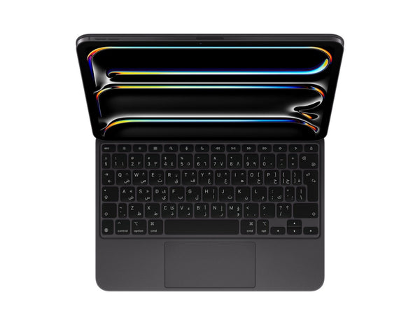 Apple Magic Keyboard iPad Pro 11-inch M4 Arabic Black with trackpad, Thabthaba Store Qatar