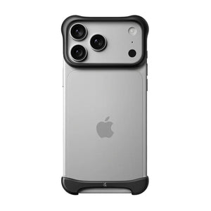 Arc Pulse aerospace-grade aluminum protective case with dual-layer shock protection for iPhone 18 Pro Matte Black Qatar