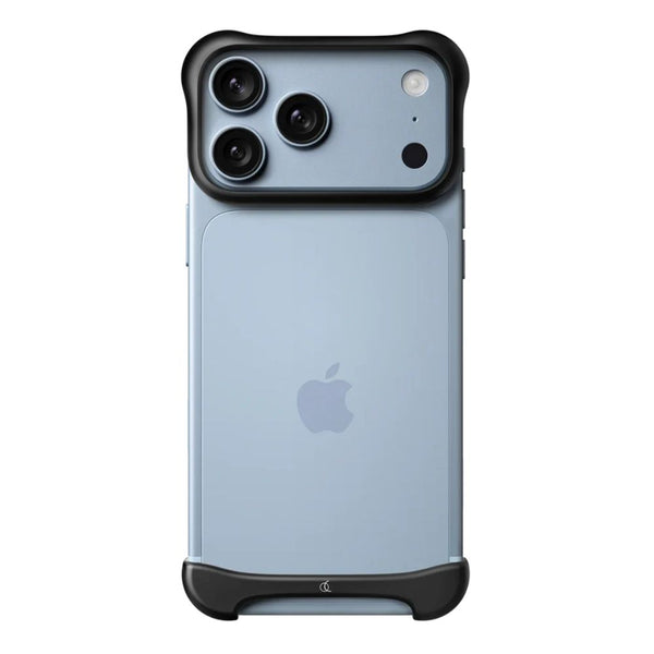 Arc Pulse aerospace-grade aluminum protective case with dual-layer shock protection for iPhone 18 Pro Max Matte Black Qatar
