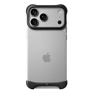 Arc Pulse aerospace-grade aluminum protective case with dual-layer shock protection for iPhone 18 Pro Max Matte Black Qatar