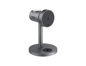 AUKEY MagFusion LC-MC311 Qi2 3-in-1 charger iPhone Watch AirPods Thabthaba Qatar