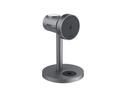 AUKEY MagFusion LC-MC311 Qi2 3-in-1 charger iPhone Watch AirPods Thabthaba Qatar