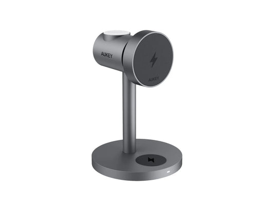 AUKEY MagFusion LC-MC311 Qi2 3-in-1 charger iPhone Watch AirPods Thabthaba Qatar