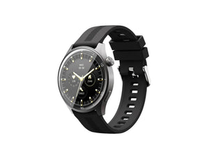 Aukey SmartWatch 2 Pro SW-2P with 1.45-inch display and silicone strap at Thabthaba Store Qatar.