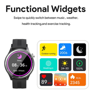 Aukey SmartWatch 2 Pro SW-2P with Bluetooth calling, 1.45-inch display and IP67 protection Qatar
