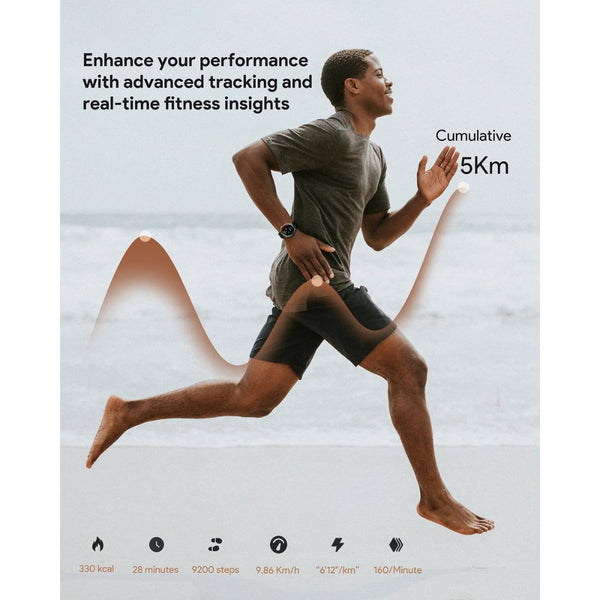 Aukey SmartWatch 2 Pro SW-2P with Bluetooth calling, 1.45-inch display and IP67 protection Qatar