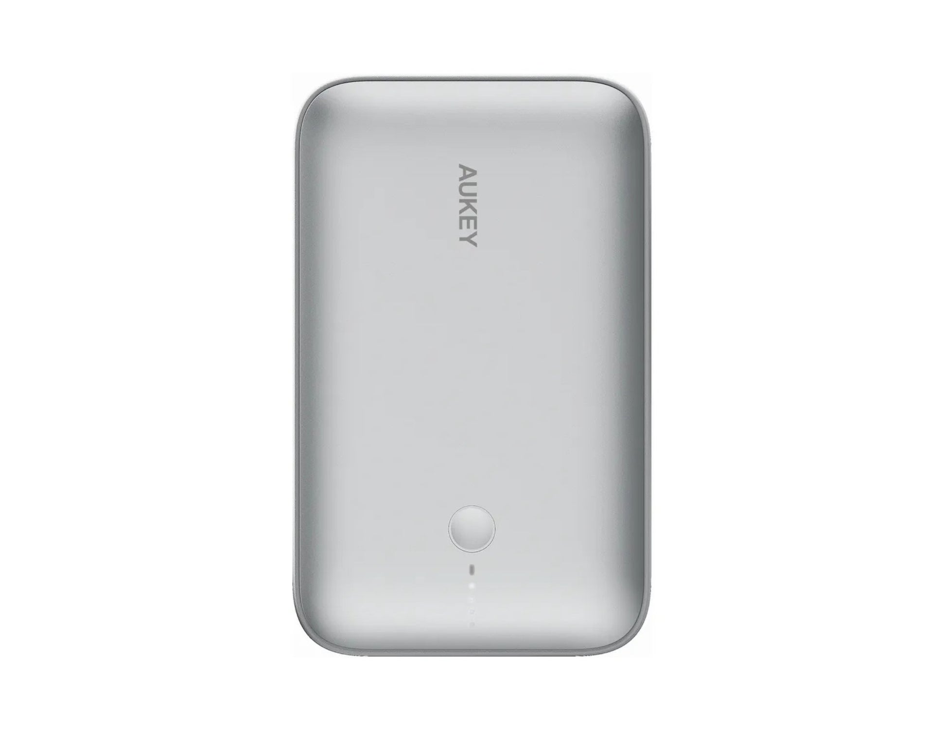 Aukey Spark Mini PB-Y57 20000mAh compact fast charging power bank white at Thabthaba Store Qatar.