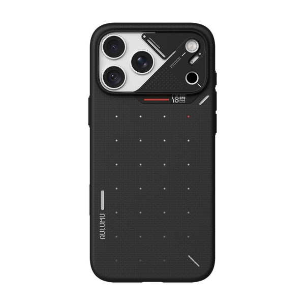 Aulumu A18 1500D Aramid Fiber Case iPhone 18 Pro Max Black MagSafe Qatar