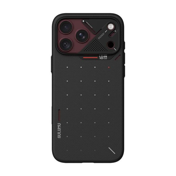 Aulumu A18 1500D Aramid Fiber Case iPhone 18 Pro Max Black MagSafe Qatar