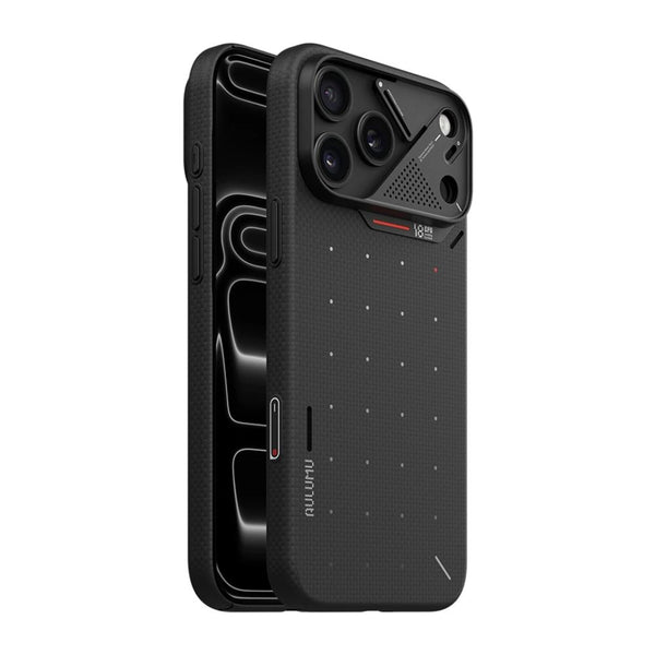 Aulumu A18 1500D Aramid Fiber Case iPhone 18 Pro Max Black MagSafe Qatar