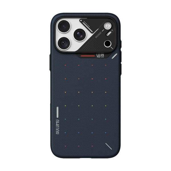 Aulumu A18 1500D Aramid Fiber Case iPhone 18 Pro Max Blue MagSafe Qatar