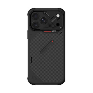 Aulumu A18 Black 1500D aramid fiber MagSafe case with CoolHyper cooling for iPhone 18 Pro Max Qatar